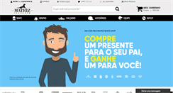 Desktop Screenshot of matrizskateshop.com.br